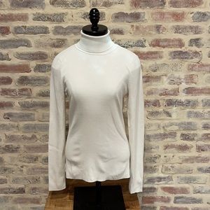 White House Black Market fitted turtleneck